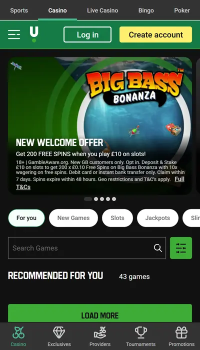 unibet casino welcome offer
