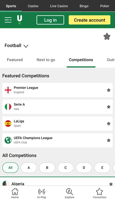 unibet competitions