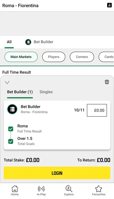 unibet bet slip