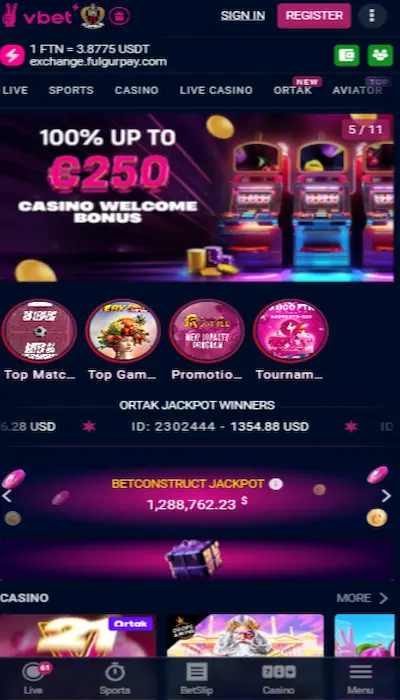 Vbet Promo Code - 1