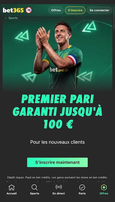 Bonus Bet365
