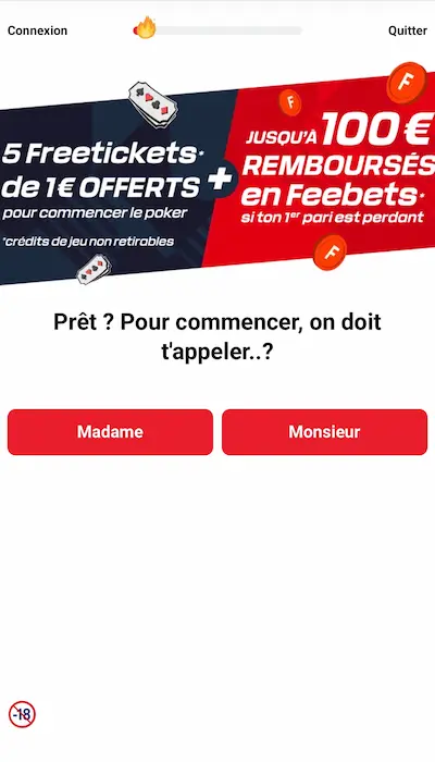 Bonus Poker Betclic