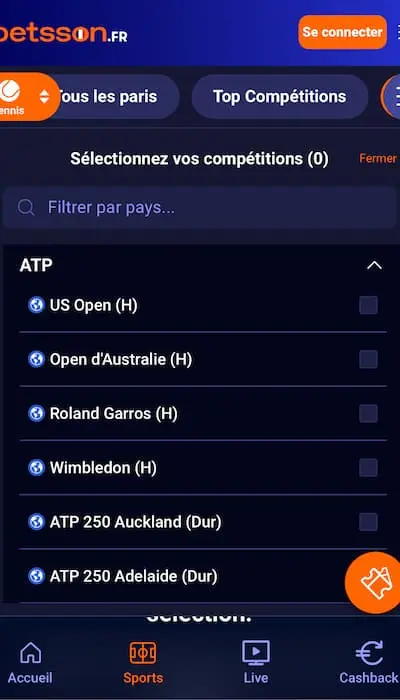 Types de paris sportifs - Betsson