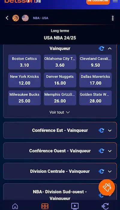 Paris outrights Betsson