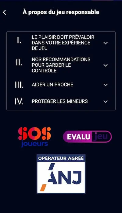 Sécurité Betsson