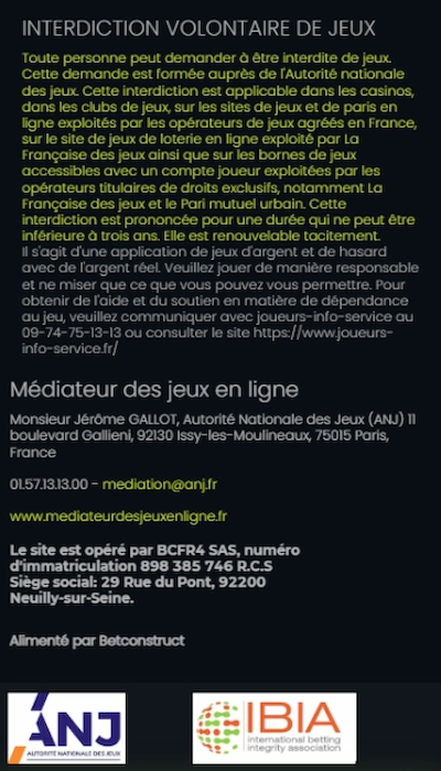 Sécurité DAZN Bet