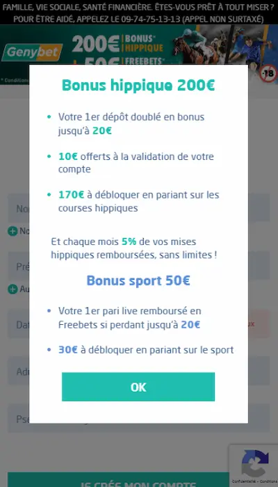 Le bonus turf 