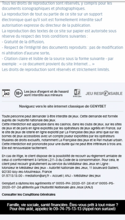 Sécurité : Genybet est-il fiable ? 