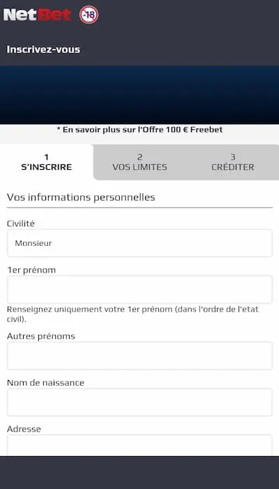 Code Promo NetBet - 2