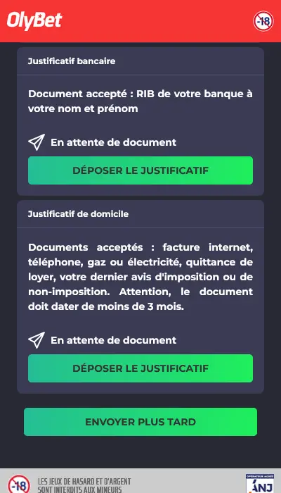 Code promo OlyBet - Page 2