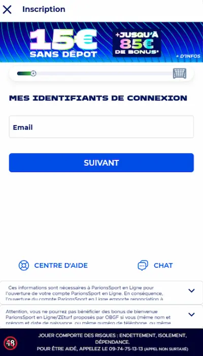 Code Promo Parions Sport en Ligne - 1