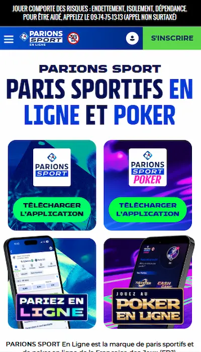 Application Parions Sport