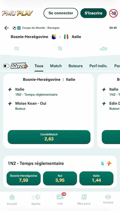 Cotes PMU