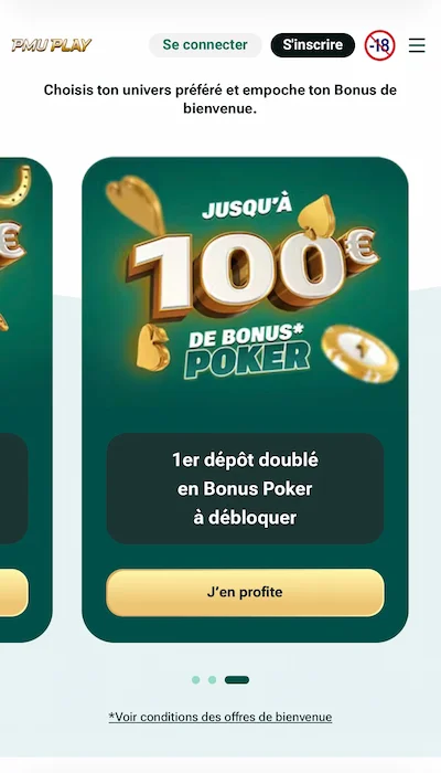 Bonus Poker PMU Play