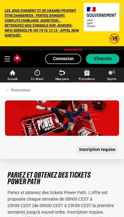 Tickets Power Path Pokerstars Sports