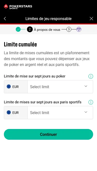 Inscription Pokerstars Sports