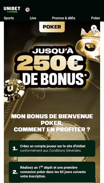 UniBet bonus