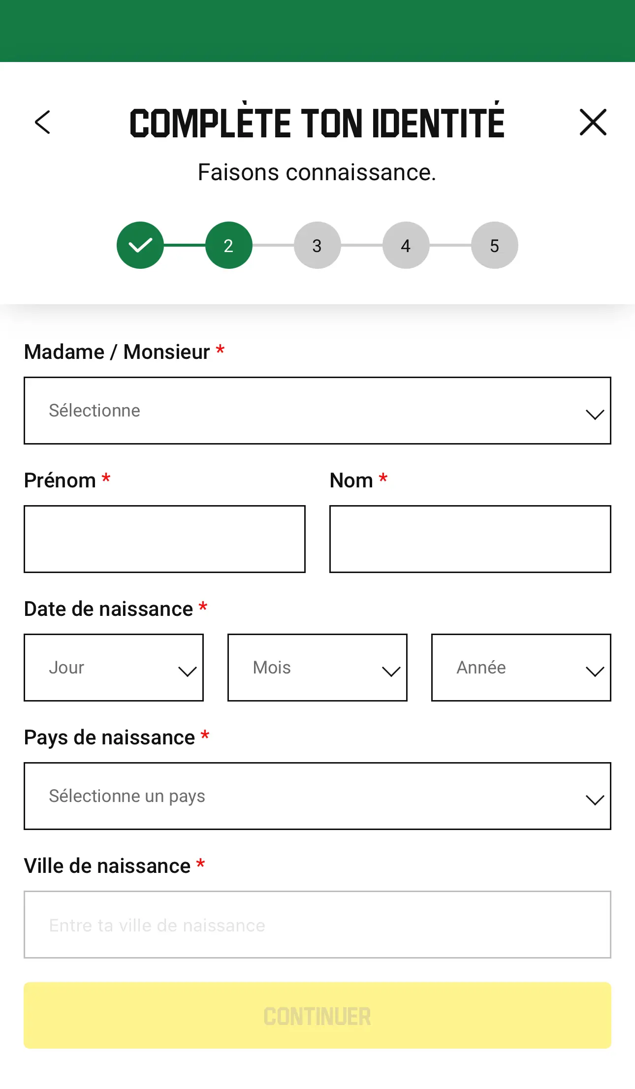 Inscription Unibet - Page 2