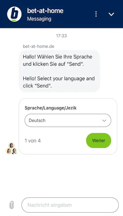 Bet-at-home Hilfe
