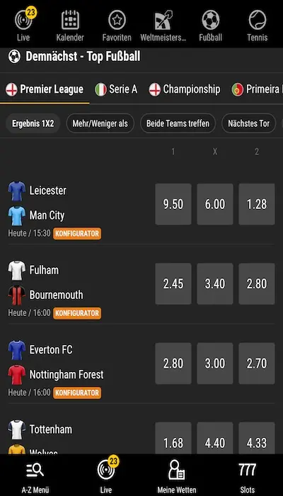 Bwin Website