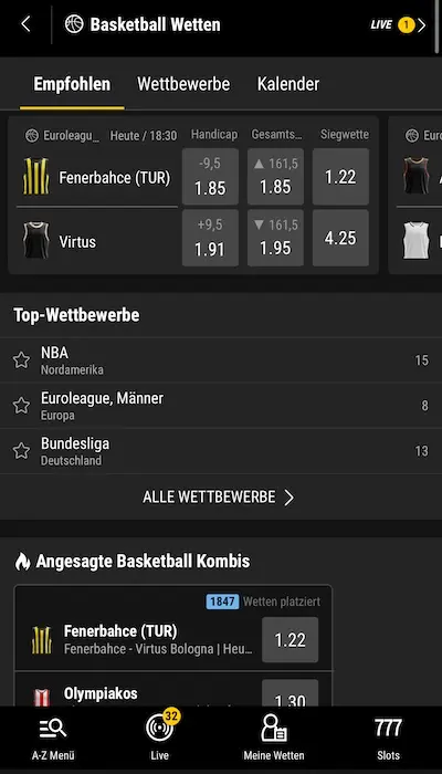 Bwin Wettkämpfe