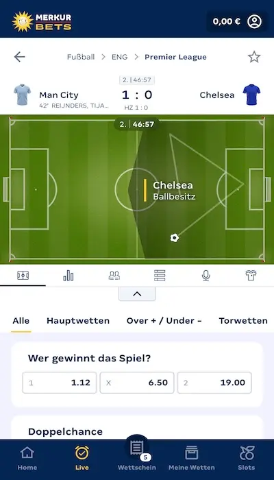 Merkur Bets Live Wetten
