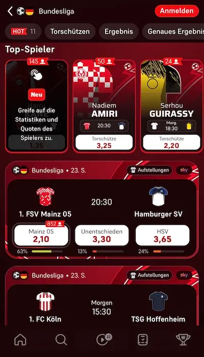 Winamax Website