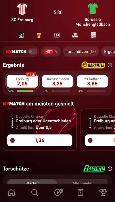 Winamax Quoten