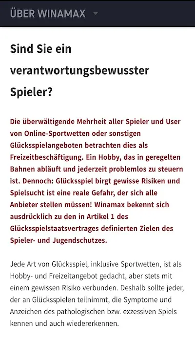 Winamax Seriösität