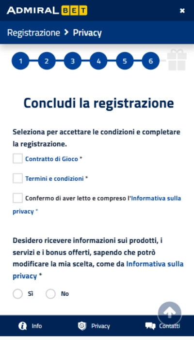 Admiralbet registrazione - Pagina 6