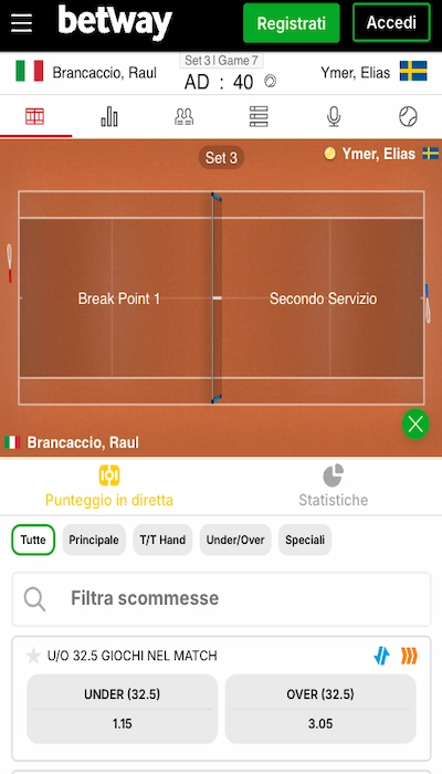 Betway live