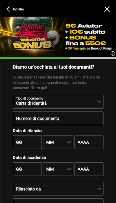 Bwin registrazione - Pagina 4