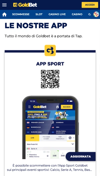 app Goldbet