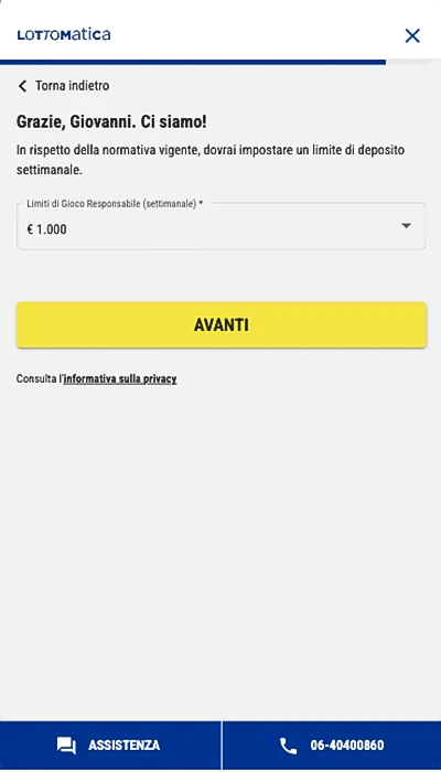 Lottomatica registrazione - Pagina 4