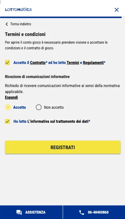 Lottomatica registrazione - Pagina 5