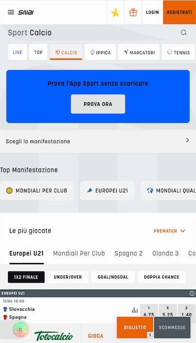 palinsesto Snai