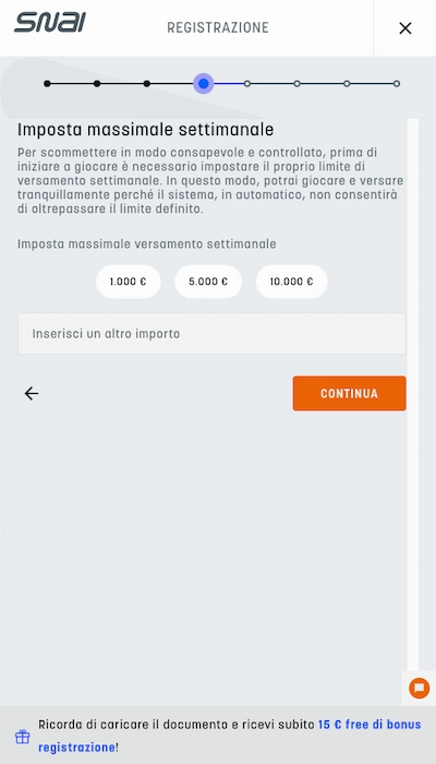 Snai registrazione - Pagina 3