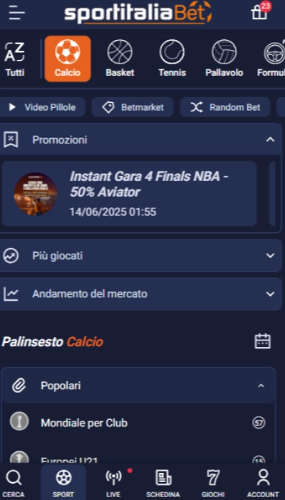 sito Sportitaliabet
