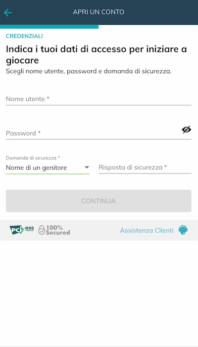 Iscrizione Starcasino - Parte 3