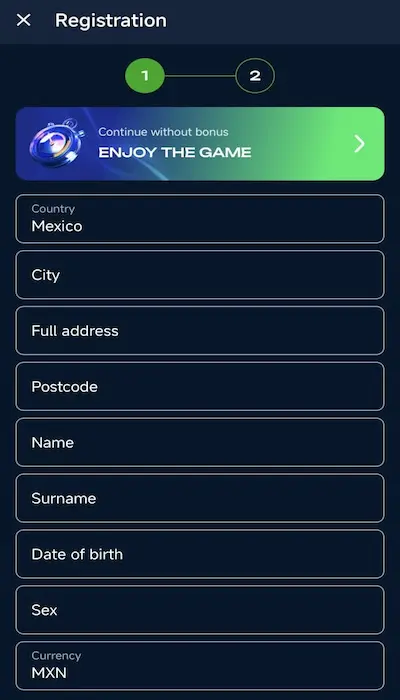 Bono de 20bet registro