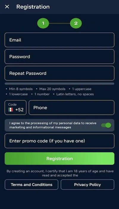 20bet registro 2