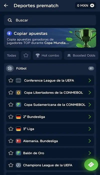 Torneos en 20bet