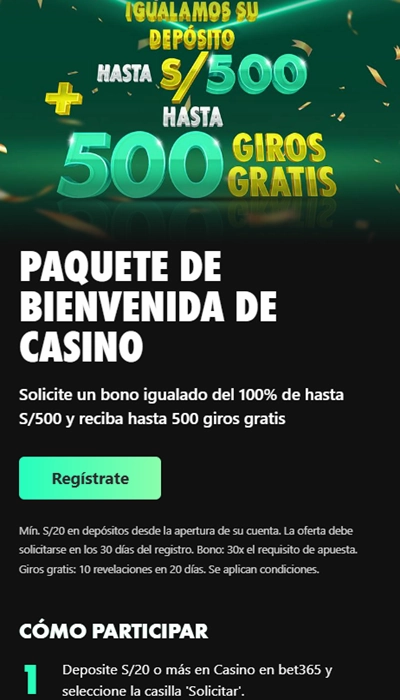 Código promocional Bet365 - 4