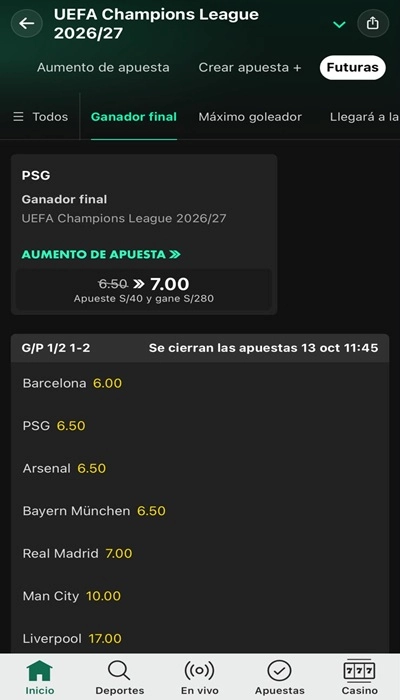 Bet365 football outright