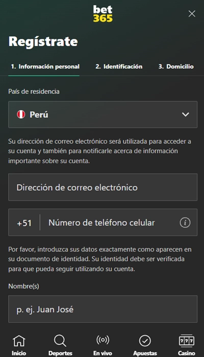 Código promocional Bet365 - 2