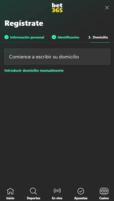 Bet365 datos