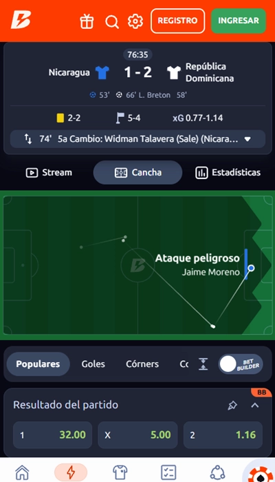 Betano apuestas en vivo