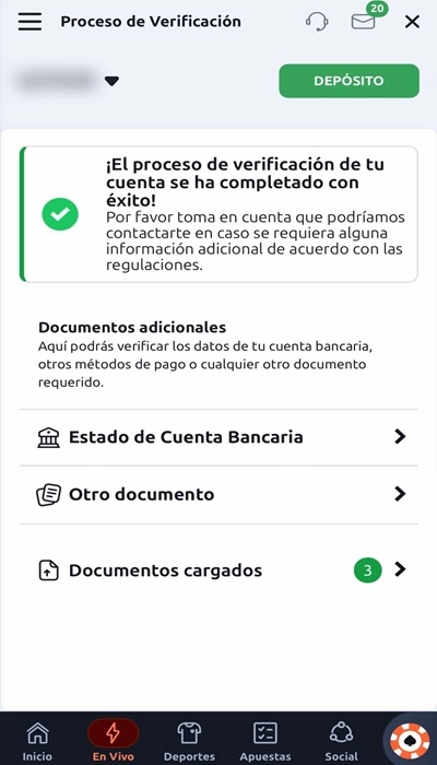 Página de seguridad Betano