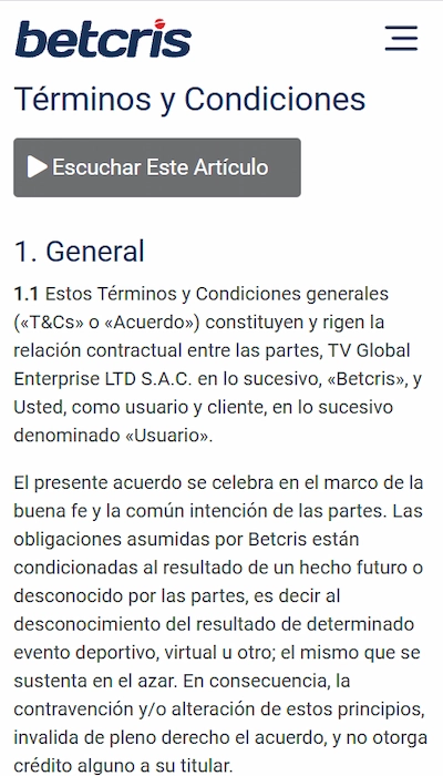 Seguridad en Betcris