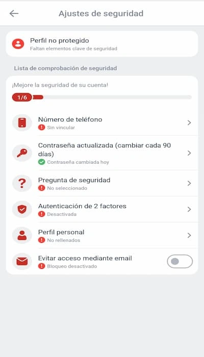 Megapari seguridad